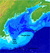 Thumbnail shaded-relief image of the constructed Gulf of Maine bathymetry grid.