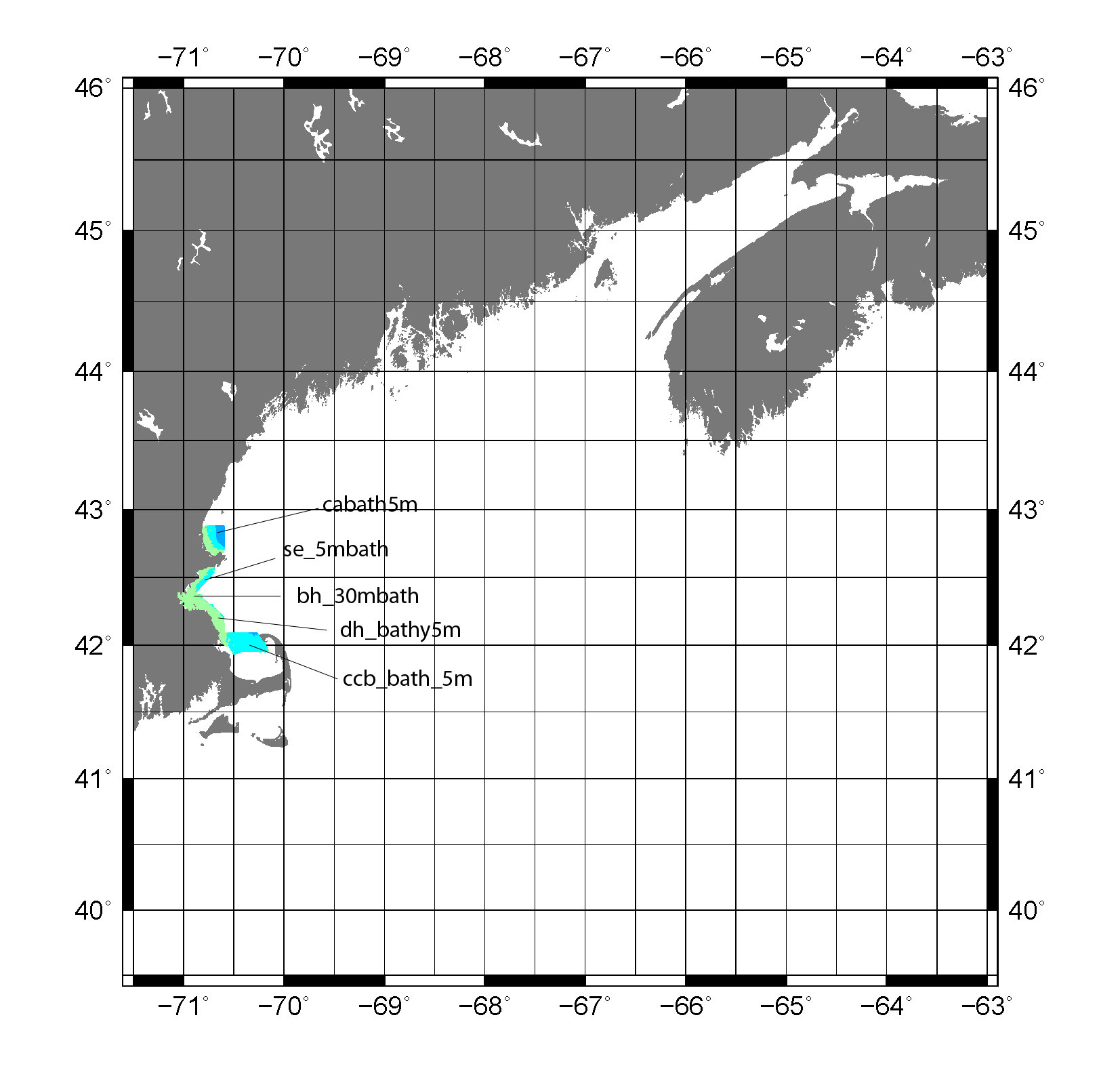 thumbnail image and link to larger image of a map showing usgs/czm geologic mapping data