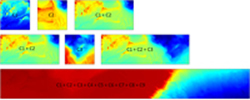 thumbnail image and link to larger image of a figure illustrating the demonstration of the row sub region pasting process using grdpaste