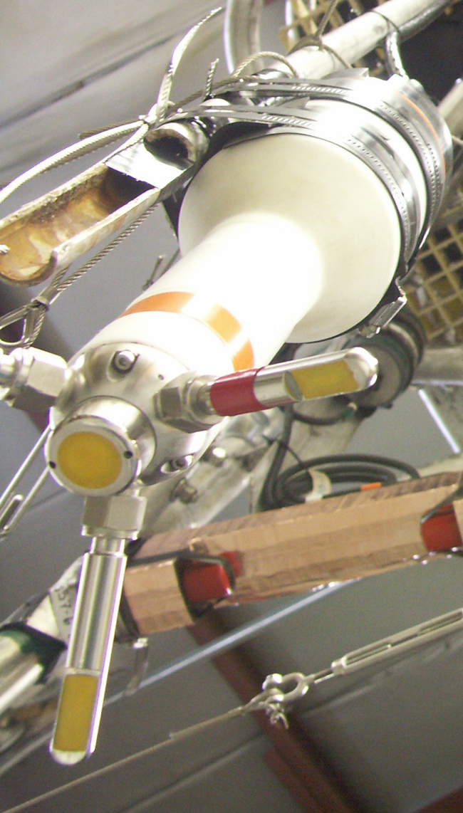 Figure 12, A photograph of a Sontek Triton Acoustic Doppler Velocimeter. Photo courtesy of Brandy Armstrong.