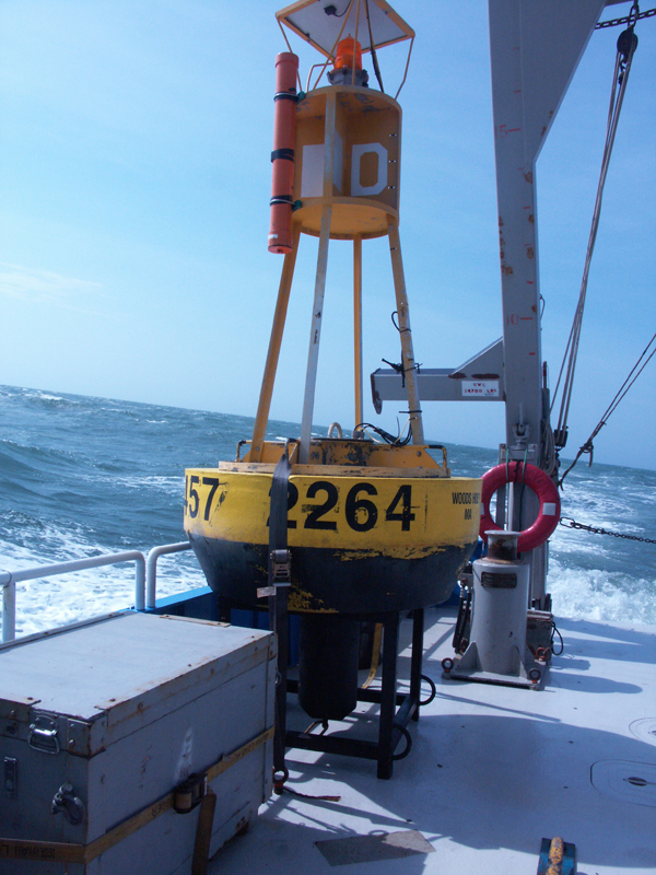 Figure 4, A picture of the North surface buoy.