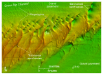 Thumbnail image of figure 24 and link to larger figure. An image of bathymetric data showing megaripples and sand waves.