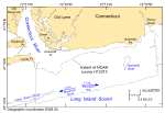 Thumbnail image of figure 2 and link to larger figure. A map showing physiographic features near the study area.