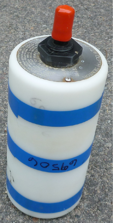 Figure 18. Photograph of the Paroscientific,  (Paros) Digiquartz pressure sensor. 
