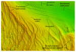 Thumbnail image of figure 22 and link to larger figure. Image of sand waves in the study area.