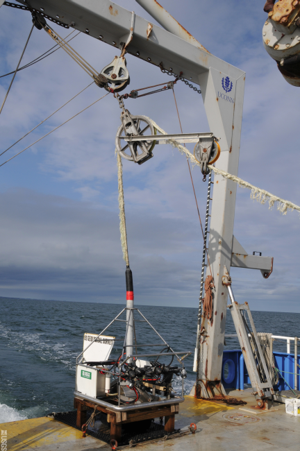 Figure 5, photograph of the SEABed Observation and Sampling System (SEABOSS).