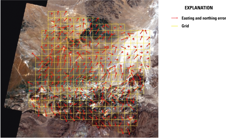 Tanager image-to-image grids and error vectors are shown on the scene pair.