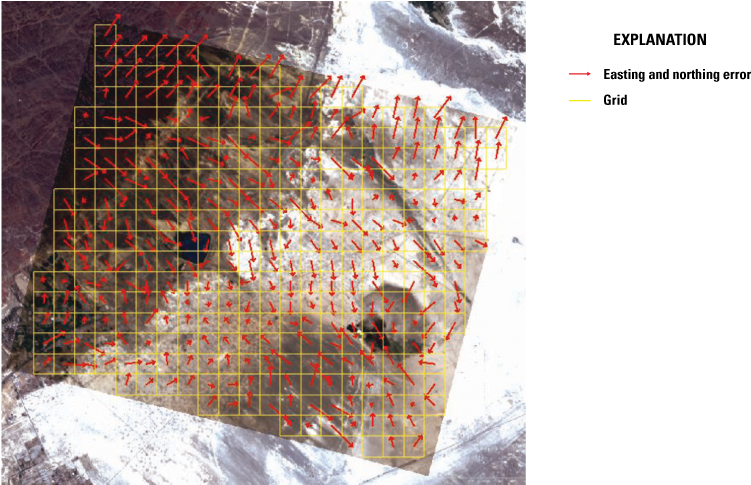 Tanager image-to-image grids and error vectors are shown on the scene pair.