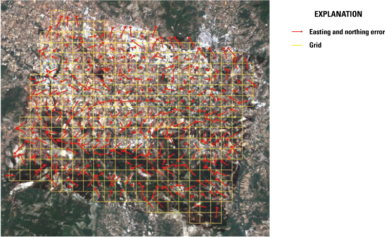 Tanager image-to-image grids and error vectors are shown on the scene pair.