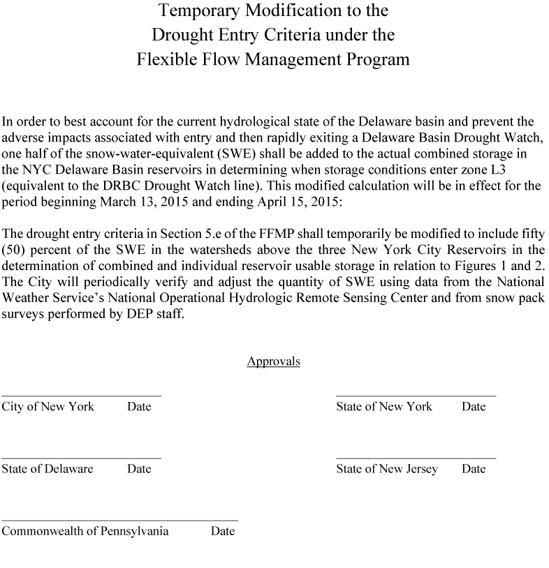Full text of the temporary modification consented to by the Decree Parties.