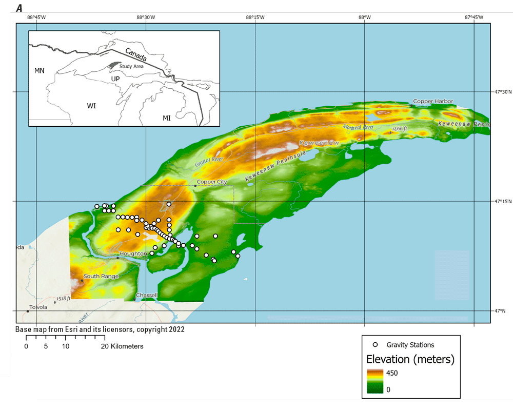 The location of the study area within the region is shown on each map.