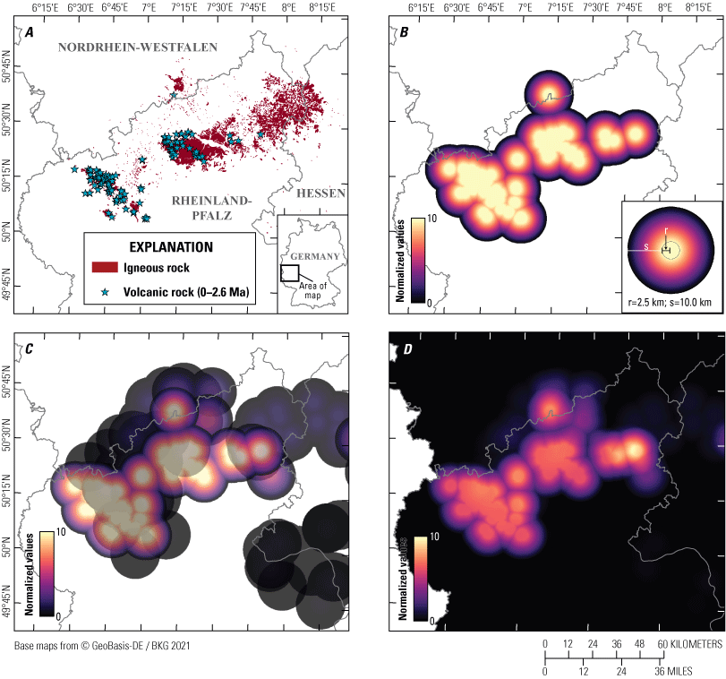 Alttext 4: From the presence of 0–2.6-million-year-old volcanic rock, it can be inferred
                           that the Eifel region is undergoing recent and resurgent volcanism.