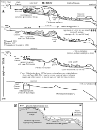 Model shows evolution of the shelf margin at The Elbow.