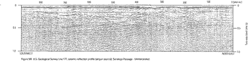 9. U.S. Geological Survey Line 177, seismic-reflection profile and aeromagnetic profile, Saratoga Passage-Uninterpreted