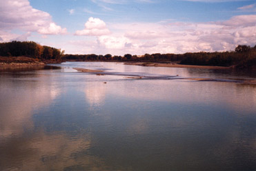 Photograph for the Yellowstone River near Sidney, Montana.