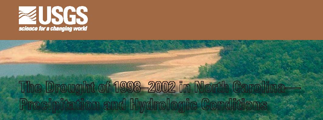 The drought of 1998-2002 in North Carolina, Precipitation and Hydrologic Conditions