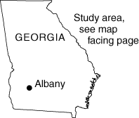 Albany index map