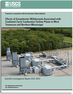 Effects of groundwater withdrawals associated with combined-cycle combustion turbine plants in west Tennessee and northern Mississippi