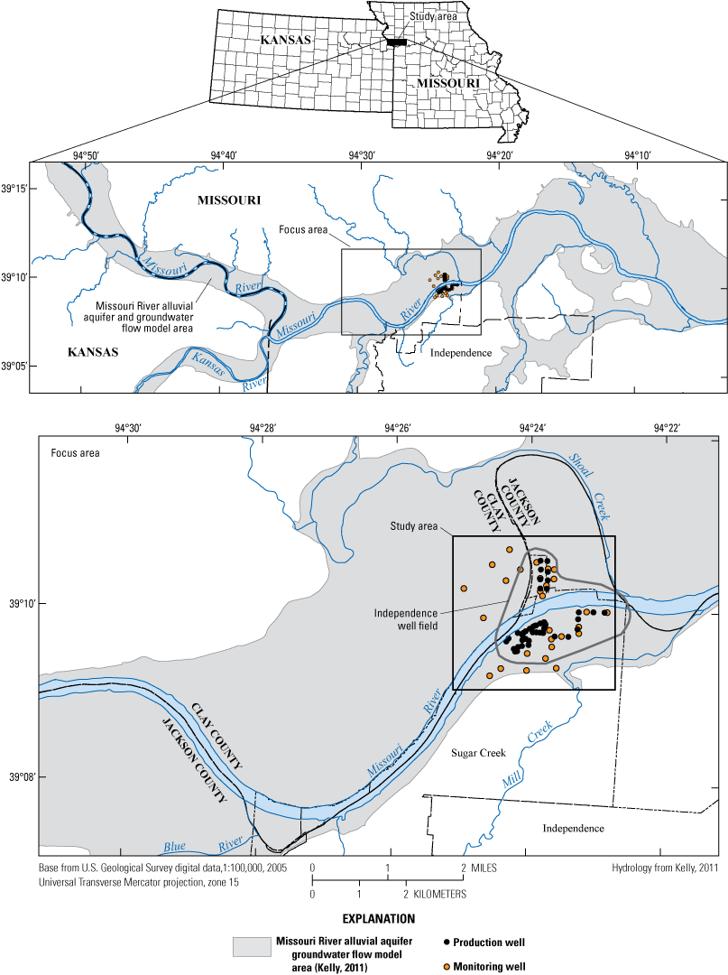 Water quality in the Missouri River alluvial aquifer near the ...