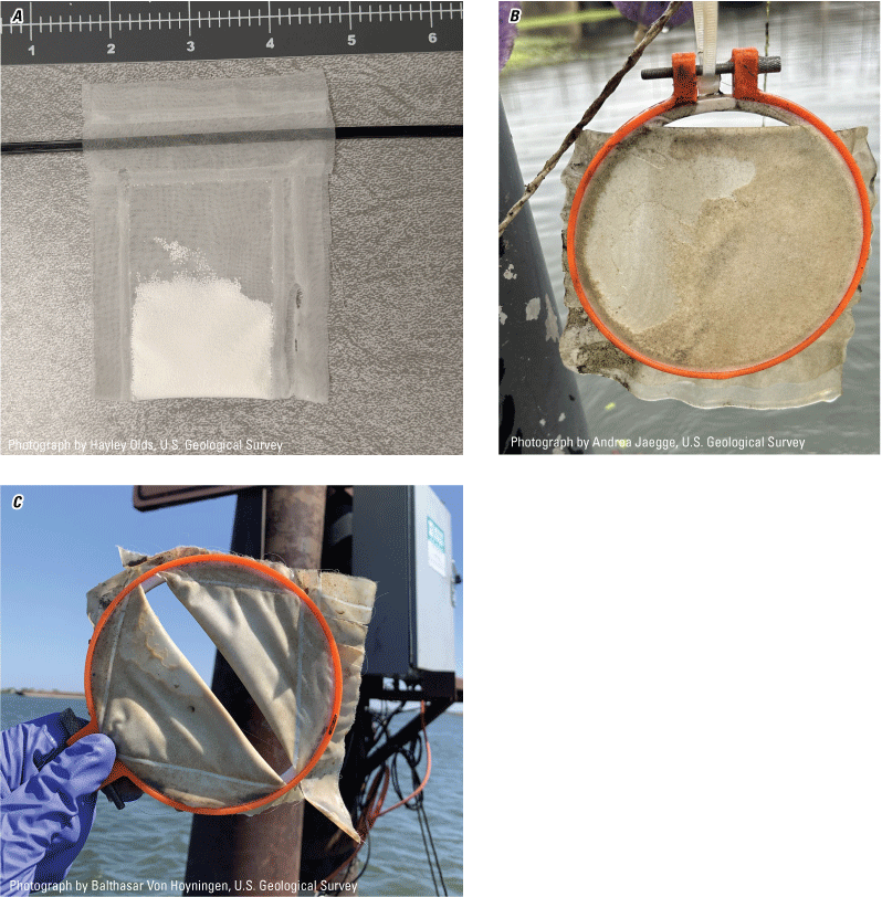 2. SPATT samplers can be constructed into sachets, hoops, or a combination of the
                        two.