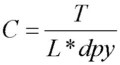 Equation relating mine capacity to tonage and mine life.