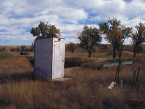 Photo 3. Streamflow-gaging station 06324970, Little Powder River above Dry Creek near Weston, Wyo. (site 59).